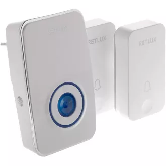 RDB 102 Zvonek 230V +2x wl. tlač. RETLUX RDB 102 Zvonek 230V +2x wl. tlač. RETLUX
