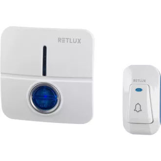 RDB 105 zvonek 230V+bat.tlačítko RETLUX RDB 105 zvonek 230V+bat.tlačítko RETLUX