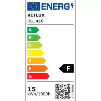 RLL 410 A65 E27 bulb 15W CW RETLUX RLL 410 A65 E27 bulb 15W CW RETLUX