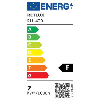 RLL 420 GU5.3 spot 7W 12V WW RETLUX RLL 420 GU5.3 spot 7W 12V WW RETLUX