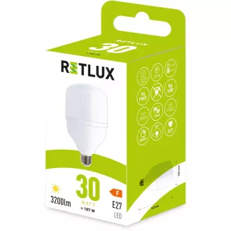RLL 445 E27 bulb 30W WW RETLUX RLL 445 E27 bulb 30W WW RETLUX