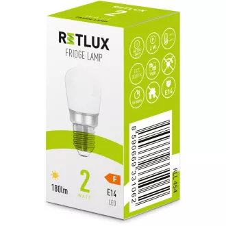 RLL 454 E14 2W T26 fridge WW RETLUX RLL 454 E14 2W T26 fridge WW RETLUX