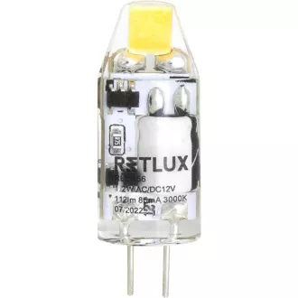 RLL 456 G4 1,2 W LED COB 12V WW RETLUX RLL 456 G4 1,2 W LED COB 12V WW RETLUX