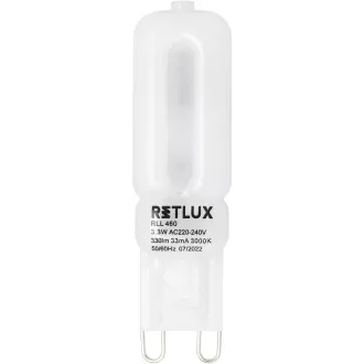 RLL 460 G9 3,3W LED WW RETLUX RLL 460 G9 3,3W LED WW RETLUX