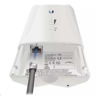UBNT airMAX Rocket5 AC Lite [Client/AP/Repeater, 5GHz, 802.11ac, 27dBm, 2xRSMA]