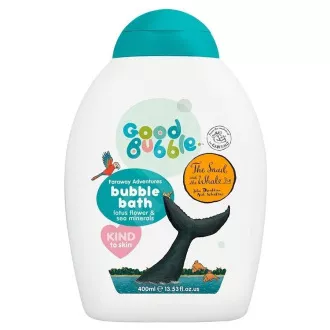 Good Bubble Snail and the Whale Dětská pěna do koupele lotosový květ a mořské minerály 400ml Good Bubble Snail and the Whale Dětská pěna do koupele lotosový květ a mořské minerály 400ml
