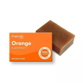 Friendly Soap Přírodní mýdlo pomeranč a grep 95 g Friendly Soap Přírodní mýdlo pomeranč a grep 95 g