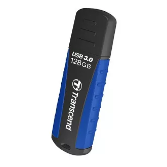 TRANSCEND Flash Disk 128GB JetFlash®810, USB 3.0 (voděodolný, nárazuvzdorný) (R:90/W:40 MB/s) černá/modrá TRANSCEND Flash Disk 128GB JetFlash®810, USB 3.0 (voděodolný, nárazuvzdorný) (R:90/W:40 MB/s) černá/modrá
