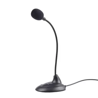 GEMBIRD mikrofon na stůl MIC-205, černý GEMBIRD mikrofon na stůl MIC-205, černý