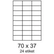 Etikety 70x37mm 24etiket na archu 100listů Smartline