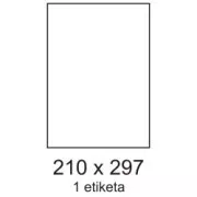Etikety 210x297mm 1etiketa na archu 100listů Smartline