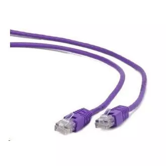 GEMBIRD kabel patchcord CAT6 stíněný FTP 0, 5m, fialový GEMBIRD kabel patchcord CAT6 stíněný FTP 0, 5m, fialový