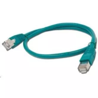GEMBIRD kabel patchcord CAT6 stíněný FTP 2m, zelený GEMBIRD kabel patchcord CAT6 stíněný FTP 2m, zelený