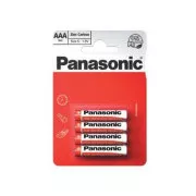 PANASONIC Zinkouhlíkové baterie Red Zinc R03RZ/4BP EU AAA 1, 5V (Blistr 4ks)