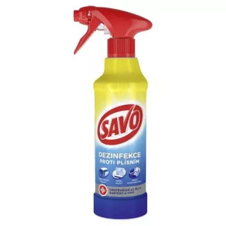 Čistič dezinfekce proti plísním Savo sprej 500ml Čistič dezinfekce proti plísním Savo sprej 500ml