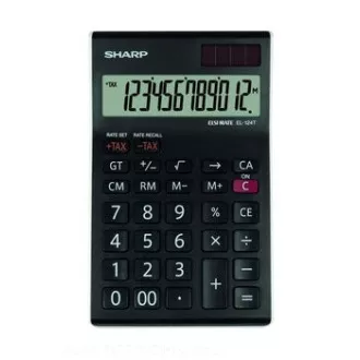 Kalkulačka Sharp EL-124TWH 12místná Kalkulačka Sharp EL-124TWH 12místná