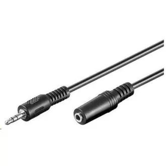 PREMIUMCORD Kabel audio 3, 5mm Jack - Jack prodlužovací 3m (M/F, stereo) PREMIUMCORD Kabel audio 3, 5mm Jack - Jack prodlužovací 3m (M/F, stereo)