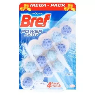 WC závěs kuličky Bref Power Aktiv Ocean 3x50g WC závěs kuličky Bref Power Aktiv Ocean 3x50g