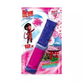 WC gel bodový blok 3v1 Dr.Devil Japanese Garden 75ml WC gel bodový blok 3v1 Dr.Devil Japanese Garden 75ml