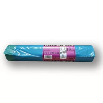 Pytle na odpad LD 70x100cm zatahovací modrý 40mic 120L 10ks v roli Pytle na odpad LD 70x100cm zatahovací modrý 40mic 120L 10ks v roli