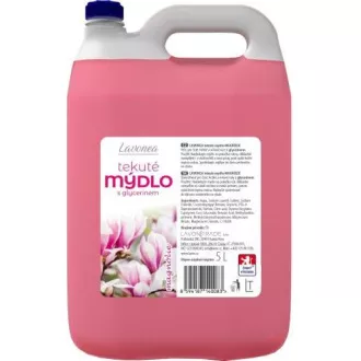 Mýdlo tekuté Lavonea růžové magnolie 5L Mýdlo tekuté Lavonea růžové magnolie 5L