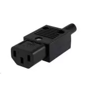 PREMIUMCORD Konektor napájecí 230V na kabel (samice, IEC C13)