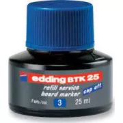 Inkoust Edding BTK25 modrý 25ml do popisovačů na tabule