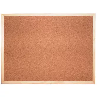 Tabule korková 60x90cm Economy dřevěný rám jednostranná Tabule korková 60x90cm Economy dřevěný rám jednostranná