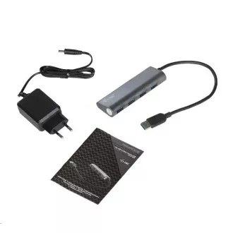 i-tec USB 3.0 Hub 4-Port se síťovým zdrojem i-tec USB 3.0 Hub 4-Port se síťovým zdrojem