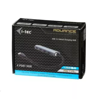i-tec USB 3.0 Hub 4-Port se síťovým zdrojem i-tec USB 3.0 Hub 4-Port se síťovým zdrojem