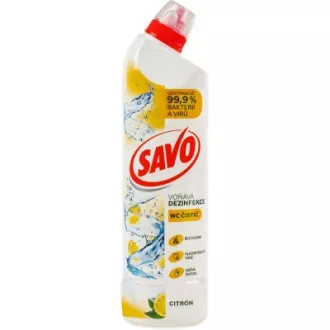 WC čistič Savo citron 700ml WC čistič Savo citron 700ml