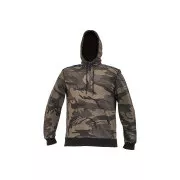 CRAMBE mikina s kapucí camouflage 3XL