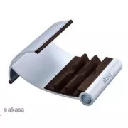 AKASA stojánek na tablet AK-NC054-BR, hliníkový, hnědý