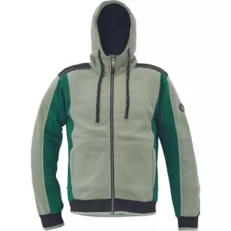 DAYBORO mikina s kapucí mech.zelená 4XL DAYBORO mikina s kapucí mech.zelená 4XL