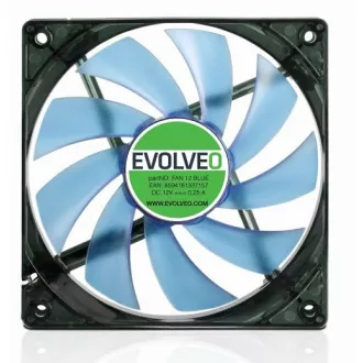 EVOLVEO 12L1BL ventilátor 120mm, 4 LED modrý, 3pin EVOLVEO 12L1BL ventilátor 120mm, 4 LED modrý, 3pin