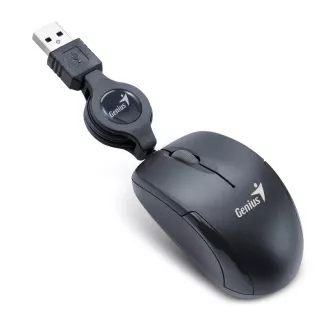GENIUS myš MicroTraveler V2/ drátová/ 1200 dpi/ USB/ černá GENIUS myš MicroTraveler V2/ drátová/ 1200 dpi/ USB/ černá