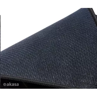 AKASA podložka pod myš Venom Black, tloušťka 3mm, přirodní pryž, odolná proti špíně a prachu, černá