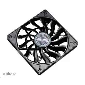 AKASA ventilátor Slimfan, 120 x 15mm, kluzné ložisko, pro HTPC systémy, PWM 4pin AKASA ventilátor Slimfan, 120 x 15mm, kluzné ložisko, pro HTPC systémy, PWM 4pin
