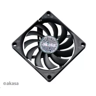 AKASA ventilátor Slimfan, 80 x 10mm, kluzné ložisko, pro HTPC systémy AKASA ventilátor Slimfan, 80 x 10mm, kluzné ložisko, pro HTPC systémy