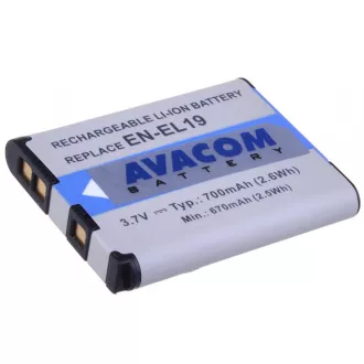 AVACOM Nikon EN-EL19 Li-ion 3.7V 620mAh 2.3Wh AVACOM Nikon EN-EL19 Li-ion 3.7V 620mAh 2.3Wh