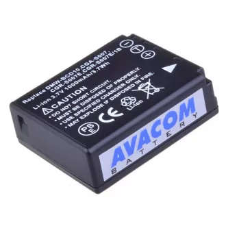 AVACOM Panasonic CGA-S007, DMW-BCD10 Li-ion 3.7V 1000mAh 3.7Wh AVACOM Panasonic CGA-S007, DMW-BCD10 Li-ion 3.7V 1000mAh 3.7Wh