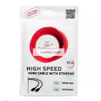 GEMBIRD Kabel HDMI - HDMI 20m (v1.4, M/M, zlacené kontakty, stíněný, Premium quality shield) GEMBIRD Kabel HDMI - HDMI 20m (v1.4, M/M, zlacené kontakty, stíněný, Premium quality shield)
