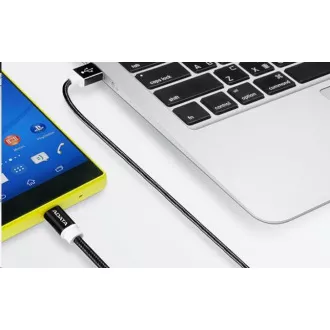 ADATA Micro USB kabel - USB A 2.0, 100cm, černý