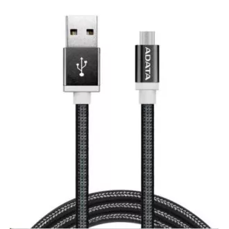 ADATA Micro USB kabel - USB A 2.0, 100cm, černý