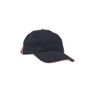 KNOXFIELD baseball čepice černá/oranžová