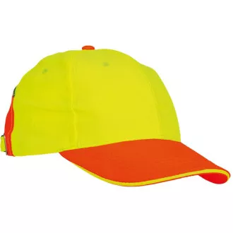 KNOXFIELD HV baseball čepice žlutá/oranž KNOXFIELD HV baseball čepice žlutá/oranž