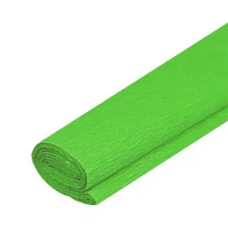 Krepový papír 50x200cm 22 světle zelený Krepový papír 50x200cm 22 světle zelený