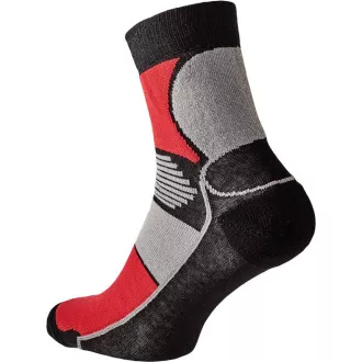 KNOXFIELD BASIC ponožky černá/oran 43/44 KNOXFIELD BASIC ponožky černá/oran 43/44