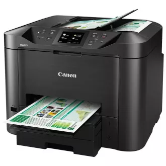 Canon MAXIFY MB5450 - barevná, MF (tisk, kopírka, sken, fax, cloud), duplex, DADF, USB, Wi-Fi Canon MAXIFY MB5450 - barevná, MF (tisk, kopírka, sken, fax, cloud), duplex, DADF, USB, Wi-Fi