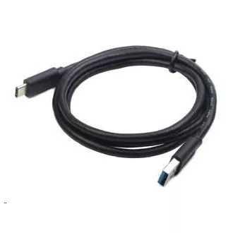 GEMBIRD USB 3.0 AM na Type-C kabel (AM/CM), 1, 8m, černý GEMBIRD USB 3.0 AM na Type-C kabel (AM/CM), 1, 8m, černý